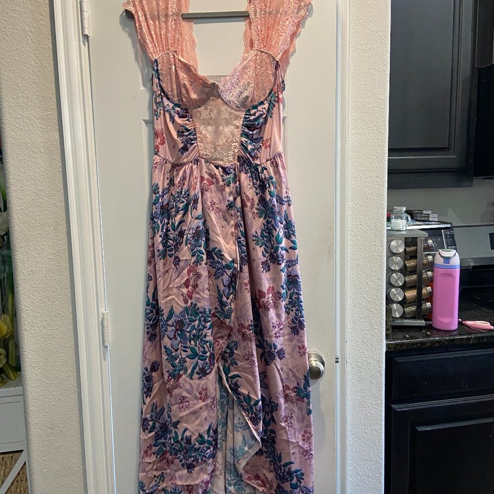 NWT Free People Bodysuit Maxi Dress